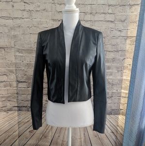 Calvin Klein faux leather jacket